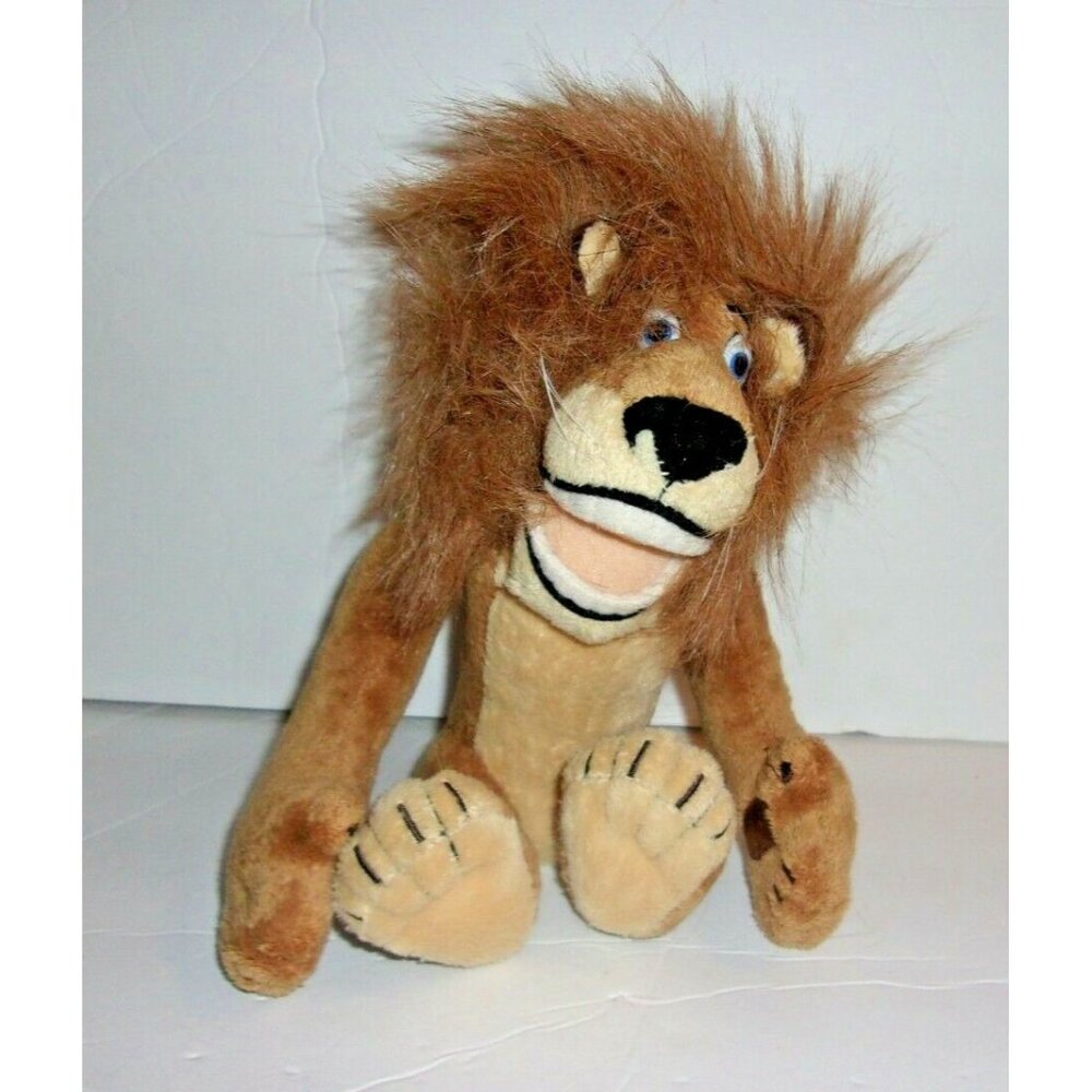 Russ Berrie Madagascar‎ Alex Lion Small Plush 8 Inch Stuffed Animal Toy